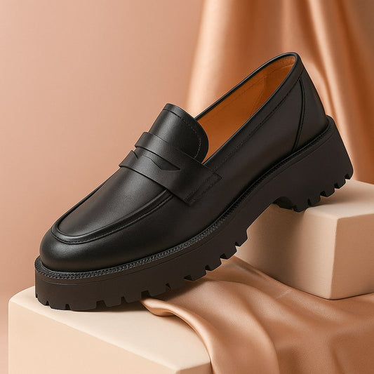 Nora Leather Loafers